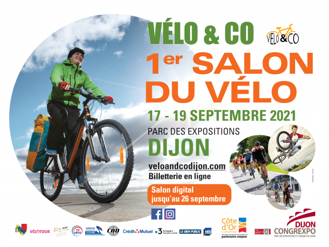 Affiche salon du vélo Dijon